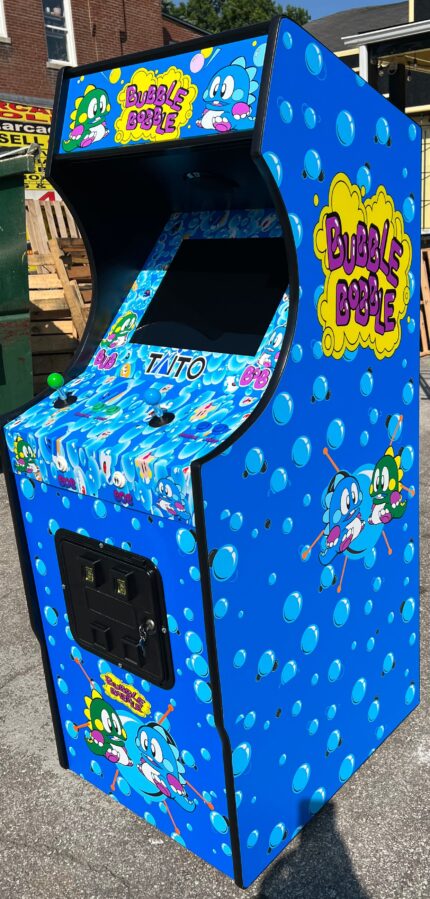 Bubble Bobble Arcade Game With  All New Parts And LCD Monitor, Sharp-New Parts, Heavy Duty, Coin Operated, Commercial Grade With Free Play Option