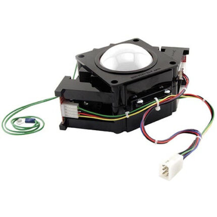 TRACKBALL-3" DIAMETER WHITE HIGH LIP BY HAPP-FOR GOLDEN TEES AND MORE