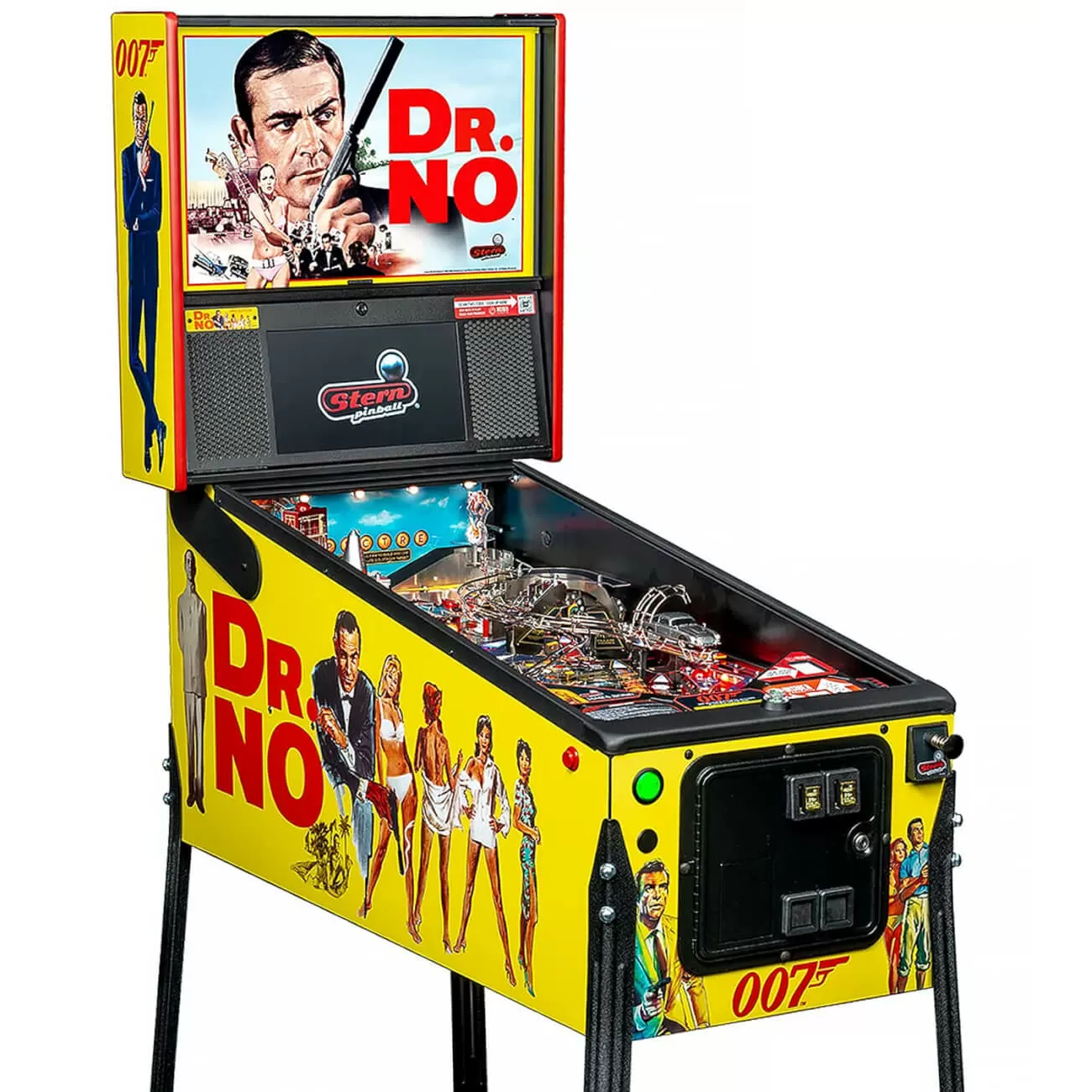 Stern-James-Bond-007-Pro-Pinball-Machine-4 Stern | James Bond 007| Dr. No | Pro| Pinball Machine