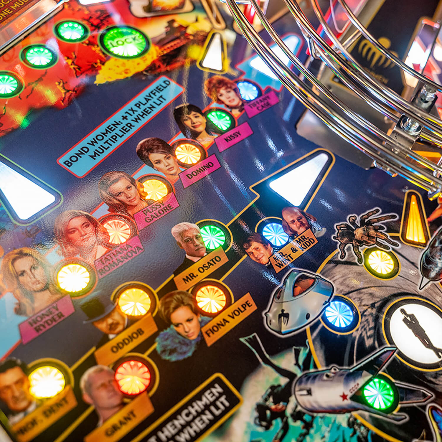 Stern-James-Bond-007-Pro-Pinball-Machine-8 Stern | James Bond 007| Dr. No | Pro| Pinball Machine