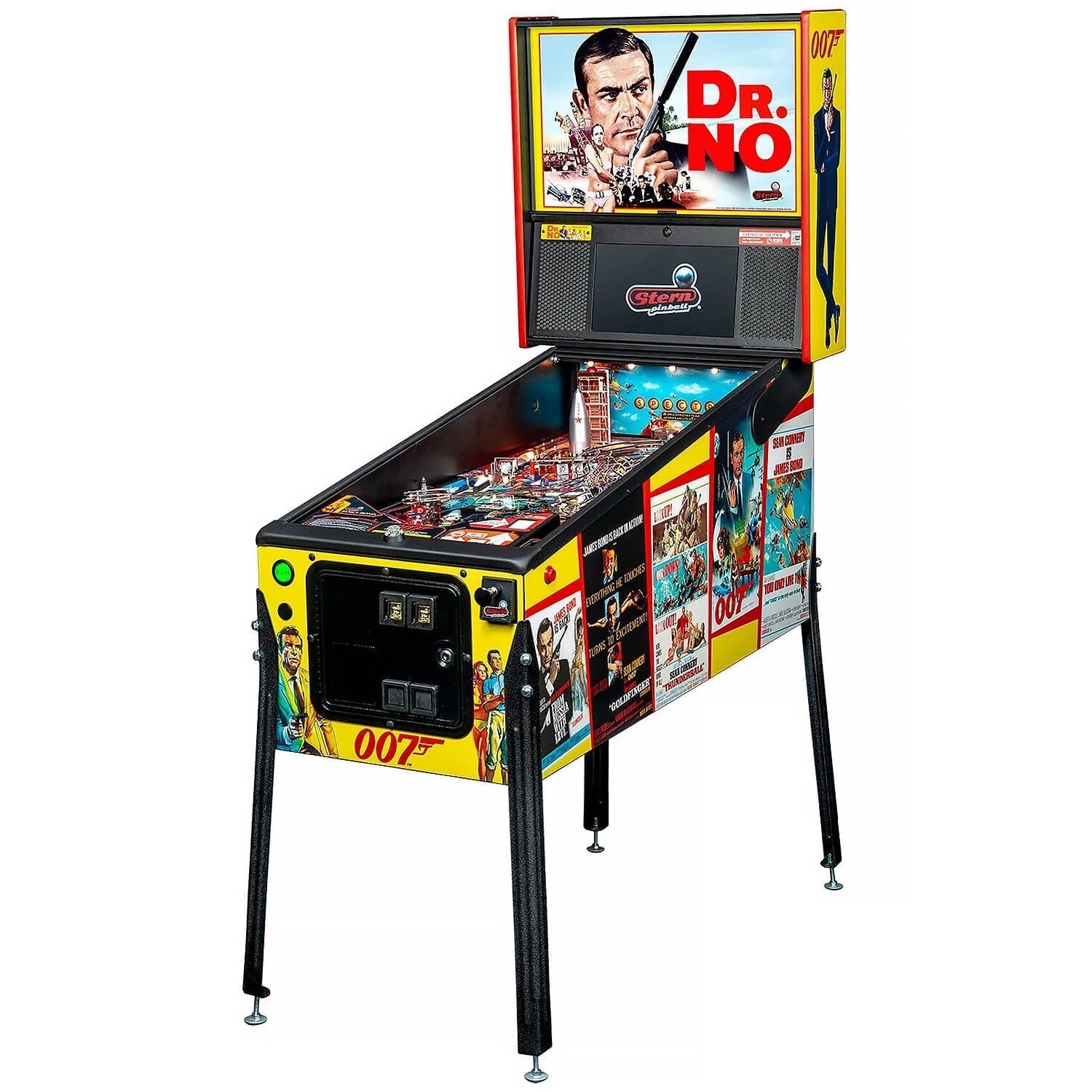 Stern-James-Bond-007-Pro-Pinball-Machine Stern | James Bond 007| Dr. No | Pro| Pinball Machine