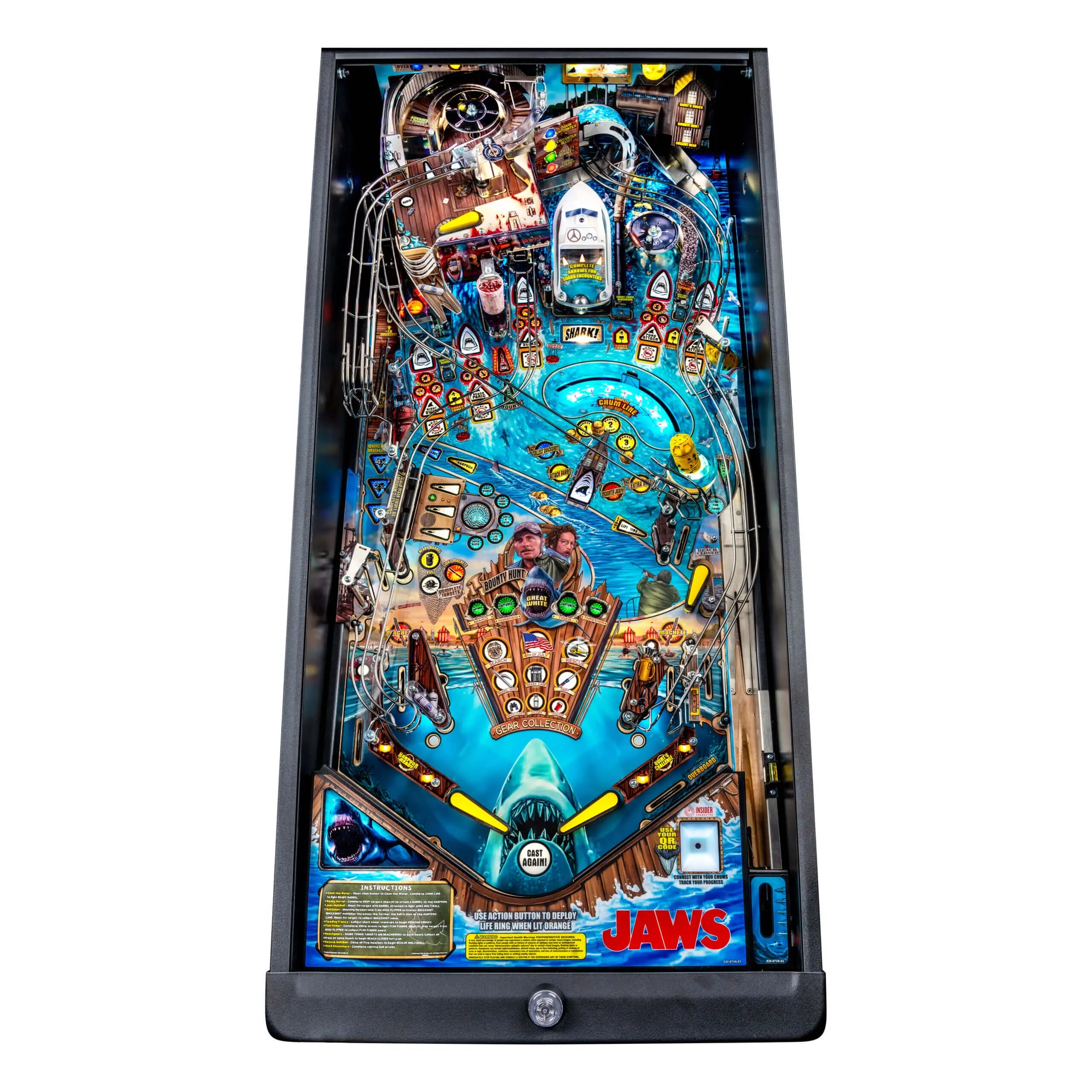 Stern_Jaws_Premium_Pinball_Machine_3 Stern | JAWS | Premium Edition | Pinball Machine