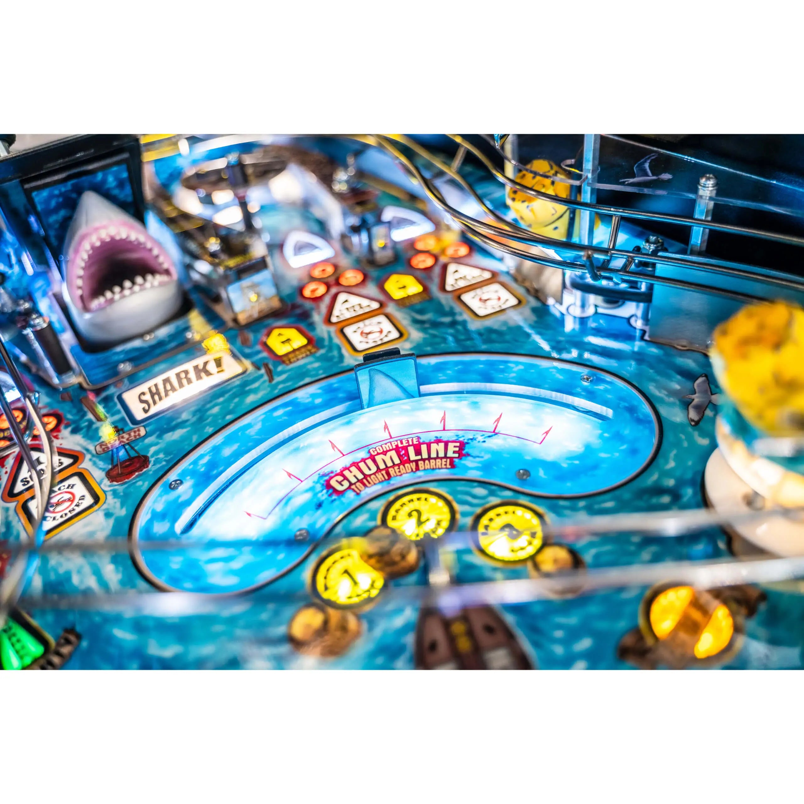 Stern_Jaws_Premium_Pinball_Machine_5 Stern | JAWS | Premium Edition | Pinball Machine
