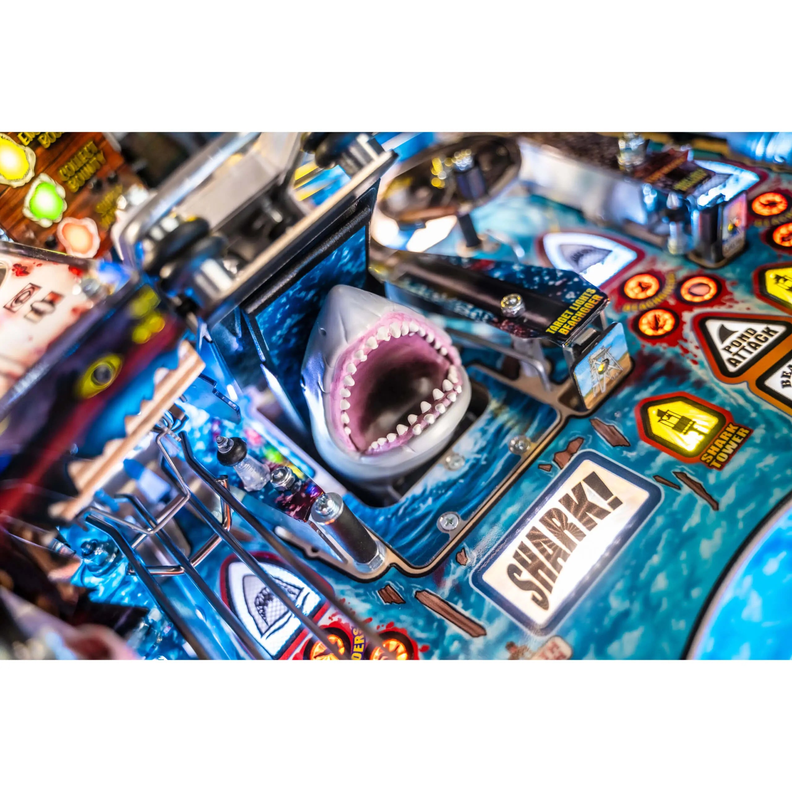 Stern_Jaws_Premium_Pinball_Machine_6 Stern | JAWS | Premium Edition | Pinball Machine