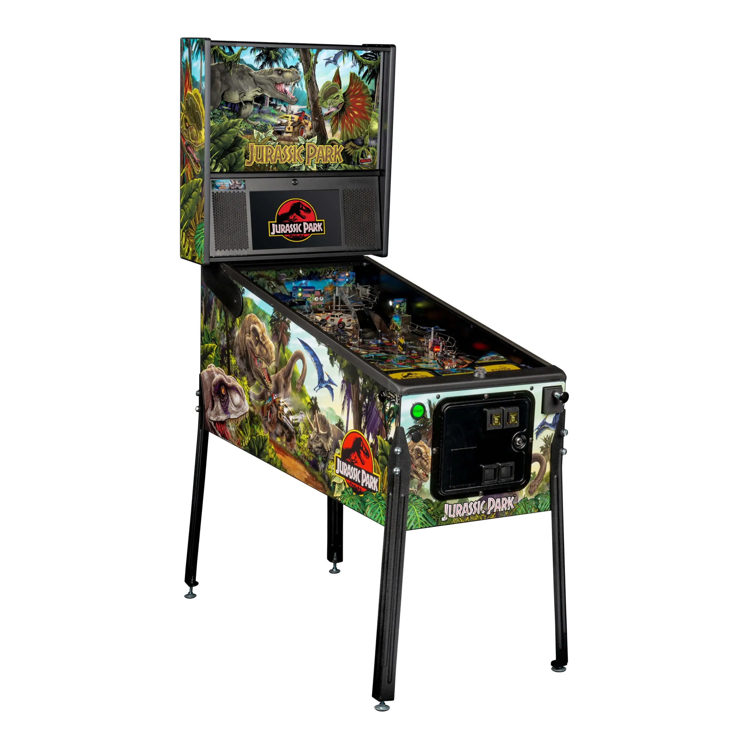 JurassicPark-Pro-CabinetRF-scaled-1 Stern | Jurassic Park | Pro | Pinball Machine