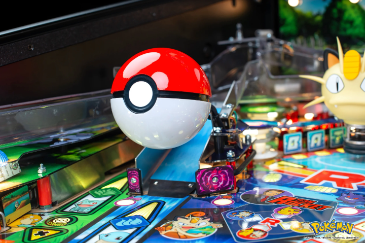 PokemonProEditionPinballMachinePlayfield Stern | Pokemon | Pro Edition | Pinball Machine