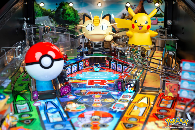 PokemonProEditionPlayfield Stern | Pokemon | Pro Edition | Pinball Machine