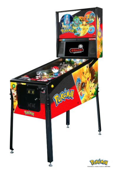 PokemonProEditionRightSide Stern | Pokemon | Pro Edition | Pinball Machine