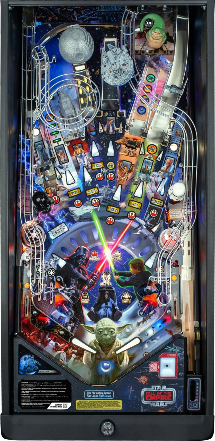 SternStarwars-falloftheempirePremiumPlayfield Stern | Star Wars: Fall of the Empire | Premium Edition | Pinball Machine