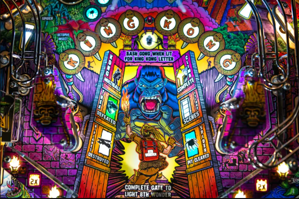 Stern_King_Kong_Pro_Edition_3 Stern | King Kong - Myth of Terror Island | Pro Edition | Pinball Machine